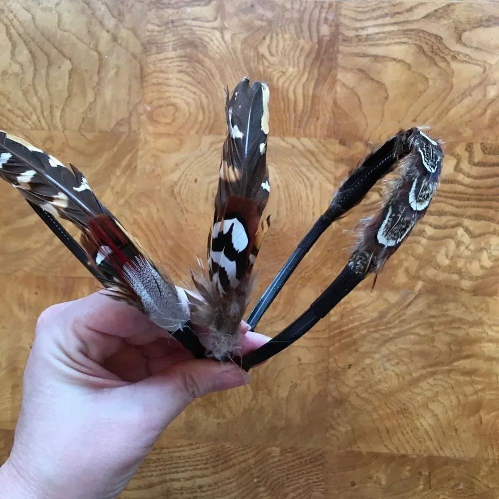 🎃 - FEATHER HEADBAND!! - Picture 5 of 8